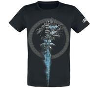 World Of Warcraft Lich King Uomo T-Shirt Nero L 100% Cotone Regular