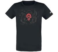 World Of Warcraft Orc Uomo T-Shirt Nero XL 100% Cotone Regular