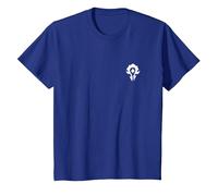 World of Warcraft Orda Crest Semplice Logo Wow Gamer Apparel Maglietta, Bambini, Blu Reale, 2 Anni