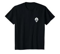 World of Warcraft Orda Crest Semplice Logo Wow Gamer Apparel Maglietta, Bambini, Nero, 2 Anni