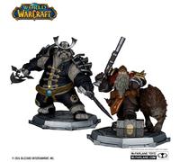 World of Warcraft PVC Statue 2-Pack 1/12 Dwarf Hunter: Beast Master & Pandare...