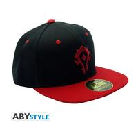 ABYSTYLE - World of Warcraft - Cappellino Snapback - Orda - Nero e Rosso