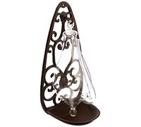 Barometro in vetro Esschert Design TH31 con supporto in ferro 0,5 L