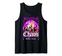 World on Fire x Deception Chaos Old English x Streetwear Canotta