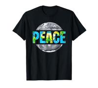 World Peace On Earth Conscious Humanity Love Kindness Earth Maglietta