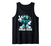 World Peace On Earth Global Love Peace Sign - Sneaker da Sole Canotta