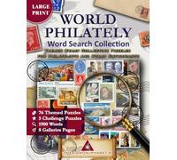 World Philately Word Search Collection: Themed Stamp Collecting Puzzles for Philatelists and Stamp Enthusiasts