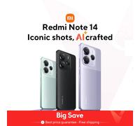 [World Premiere] Xiaomi Redmi Note 14 5G Global Version NFC Smartphone MTK Dimensity 7025-Ultra 108MP Camera 45W Turbo Charging 8GB 256GB Purple