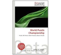 World Puzzle Championship: Puzzle, Will Shortz, Helene Hovanec, Balance (Puzzle)