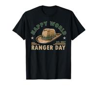 World Ranger Day Cool Hat Design park rangers in tutto il mondo Maglietta
