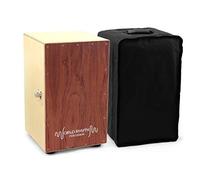 World Rhythm - Cajón in legno naturale, Dark Wood - NUOVO