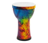World Rhythm Pvc 15.2 cm Pretuned Djembe, Arcobaleno