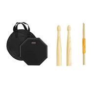 World Rhythm WR-605 Pad per batteria silenzioso da 8 pollici per principianti co