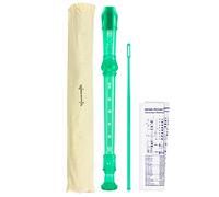 World Rhythm WR-802 Flauto Dolce Soprano per Scuola - Verde