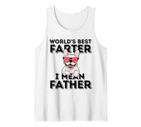 World’s Best Farter I Mean Father Funny Dog Dad Canotta
