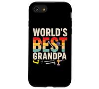 World’s Best Grandpa Retro Tools Father’s Day Custodia per iPhone SE (2020) / 7/8