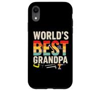 World’s Best Grandpa Retro Tools Father’s Day Custodia per iPhone XR