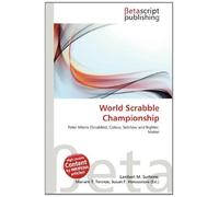 World Scrabble Championship: Peter Morris (Scrabble), Coleco, Selchow and Righter, Mattel