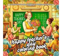 world teacher's day: A Beautiful Teacher Appreciation Coloring Book for Adults with Thank You Messages, Inspirational Quotes, School Supplies, ... Designs to Celebrate World Teachers' Day