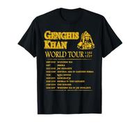 World Tour: Gengis Khan - Storico Impero mongolo Maglietta