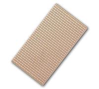 world-trading-net - Circuito in Carta Rigida 90x50mm, Passo 2,54mm griglia a Strisce, Strato di Rame unilaterale (35 µm), Ideale per progetti elettronici