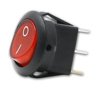 world-trading-net - Interruttore basculante 1 polo ON/OFF, luminoso rosso 230V