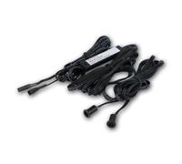 world-trading-net Interruttore per mobili Nexo Micro-IR, Nero - Illuminazione LED Automatica per mobili a Due Ante, 12 V/24 V, Senza Contatto, a Risparmio energetico