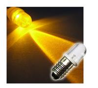 world-trading-net - LED lampadina a vite E10, giallo, 12V DC