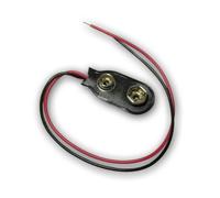 world-trading-net - Set di 5 clip per batteria per blocchi da 9 V, a forma di I, in plastica