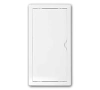 world-trading-net - Sportello di ispezione 15x30cm, plastica ABS bianca, montaggio a sbalzo