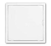 world-trading-net - Sportello di ispezione 25x25cm, plastica ABS bianca, montaggio a sbalzo