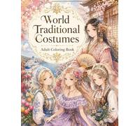 World Traditional Costumes Coloring Book