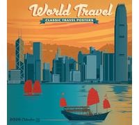 World Travel (Adg) 2026 Wall Calendar