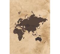 World Travel Journal & Scrapbook: Old Paper Special Edition