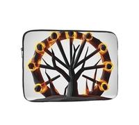 World Tree - Custodia antiurto per computer portatile, sottile, protettiva, da viaggio da 17"
