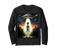 World UFO Day The Truth Is Everywhere Alien Encounter Maglia a Manica