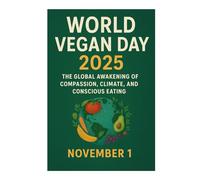 World Vegan Day 2025: The Global Awakening of Compassion, Climate, and Conscious Eating: Celebrate World Vegan Day 2025 (November 1) with a book that ... soul of the global plant-based revolution.