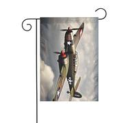 World War 2 Aircraft Airplane 2-Standard-Scale-2_00x Stampa Bandiere da giardino per la decorazione esterna, piccola bandiera da cortile Stagionale Inverno Natale Vacanze Outdoor Decor