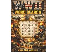 World War 2 Word Search: Word Searches with Easy to Read Print about World War 2, Military, Army and More | 6 x9 Inches, 100 Pages | 50+ Puzzles... Gift for Vacations, Holidays, and Free Times