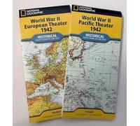 World War II History Map Pack - WWII Europe & Pacific