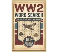World War II Word Search Puzzle Book:: Word Searches with Easy to Read Print about WW2, Combat, Action and More | 6x9 inches, 110 pages | 50+ Puzzles ... Gift for Vacations, Holidays and Free Times