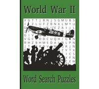 World War II Word Search Puzzles: Word Searches with Large Easy to Read Print about ww2 terminology, names and more | 6x9 inches | 50+ Puzzles with solutions | History Gift