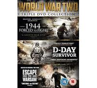 World War Two Triple 1944: Forced to Fight, D-Day Survivor and Escape from (DVD)