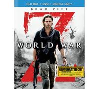 World War Z (Blu-ray + DVD + Digital HD) (Blu-ray) Brad Pitt Mireille Enos