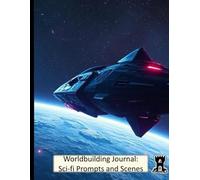 Worldbuilding Journal Scifi Prompts and Scenes: A 150 page notebook with lined and bordered pages for personal use, creative ideas, character ... with BCP logo in the corner of each page.
