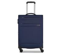 Worldpack Chicago 4 ruote Carrello M 67 cm con piega di espansione blu