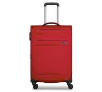 Worldpack Chicago 4 ruote Carrello M 67 cm con piega di espansione rosso