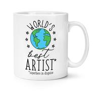 World's Best Artista 284ml Tazza Scherzo Divertente Favorito Pittura Arte