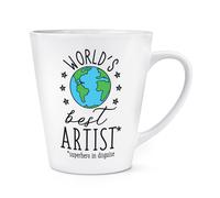 World's Best Artista 341ml Latte Tazza Scherzo Divertente Favorito Pittura Arte