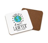 World's Best Avvocato Sottobicchiere Scherzo Divertente Favorito Solicitor Law